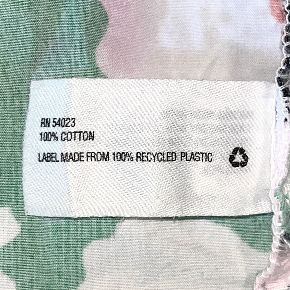 DVF+Baby Gap collab wrap dress, 100% cotton, white with green/black/orange/pink - Picture 10 of 10